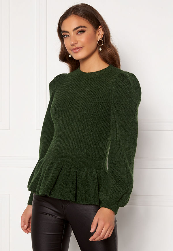 Y.a.s Marilyn LS Knit Pullover Sycamore