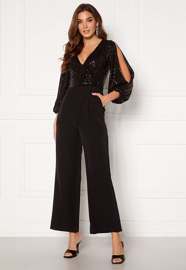 Forever New Clancy Jumpsuit Black
