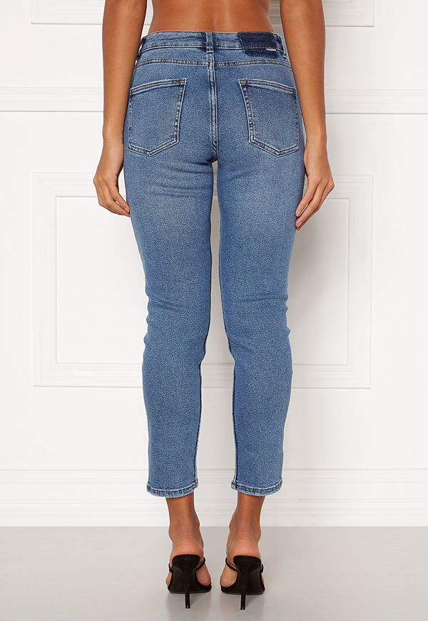 Only Erica Life Mid ST Ankle Jeans Light Blue Denim