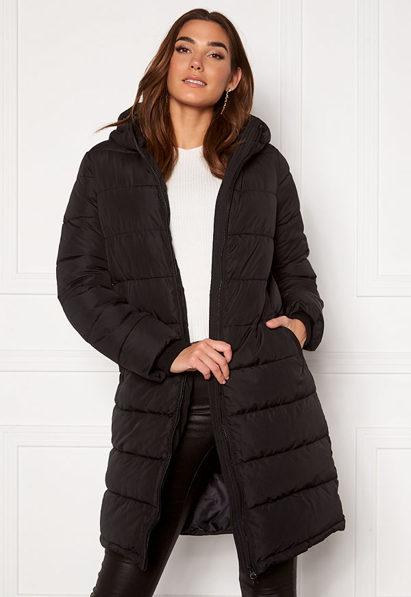 Pieces Bee Long Padded Jacket