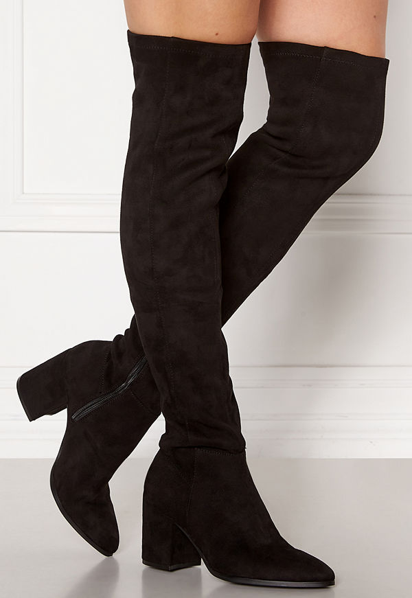 Steve Madden Jacey Boot 039 Black Micro
