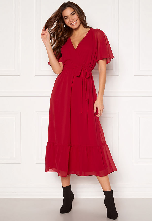 Happy Holly Linnea maxi dress Red