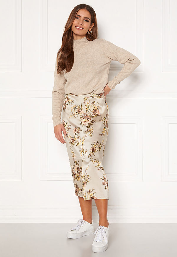 Happy Holly Teresa skirt Beige / Patterned