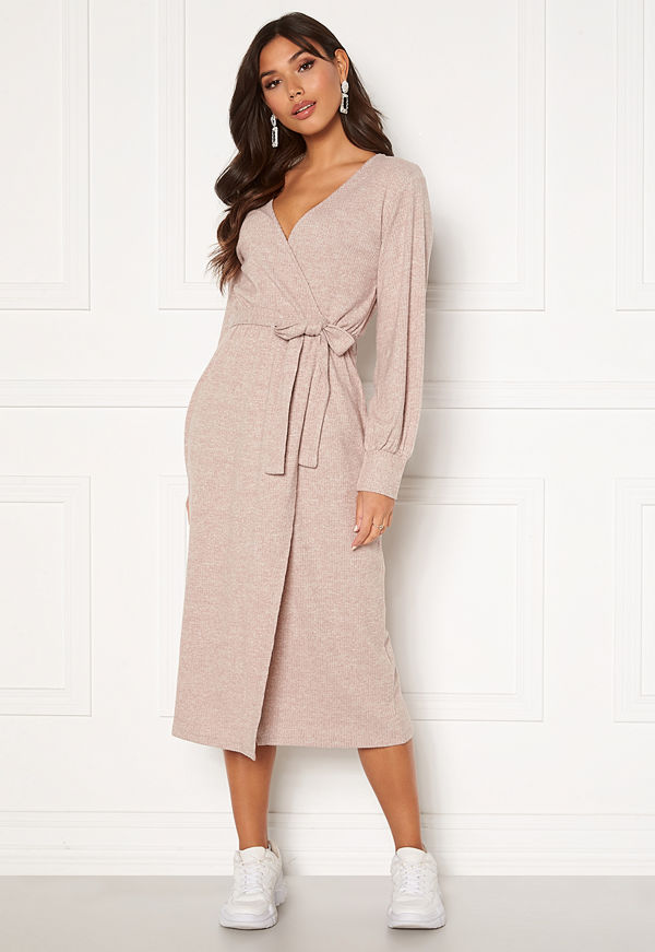 Bubbleroom Hiba rib dress