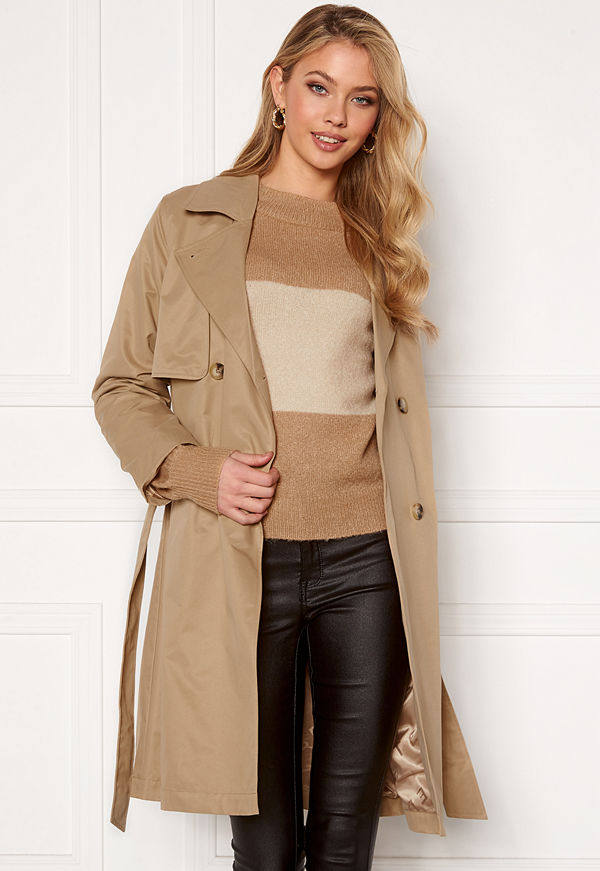 Selected Femme Weka Trenchcoat Cornstalk