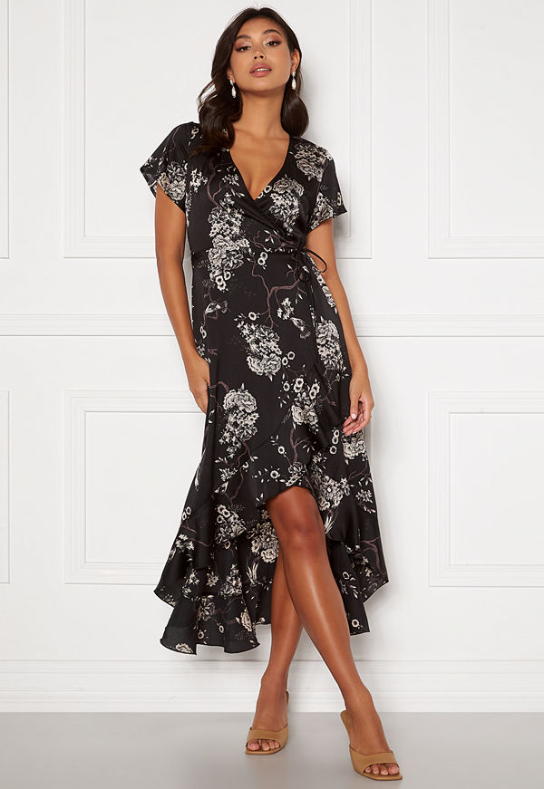 Chiara Forthi Nadine wrap flounce dress