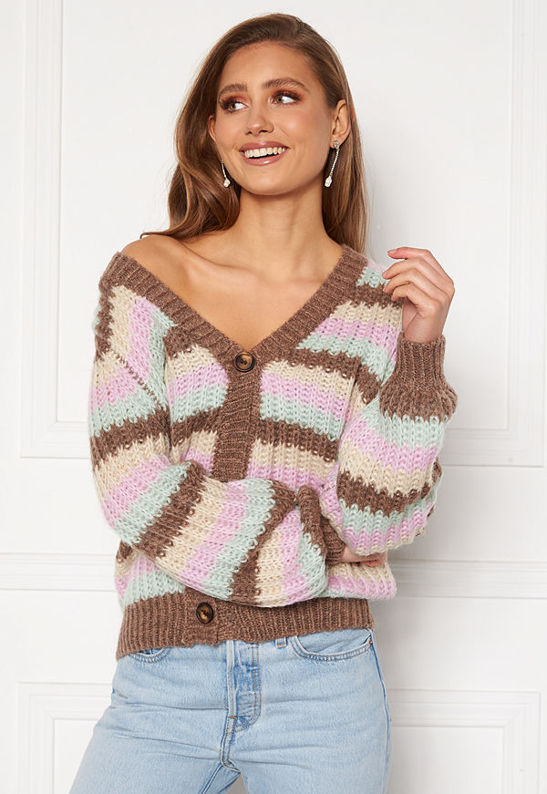Sisters Point Lya Knit 201 Brown/Mint