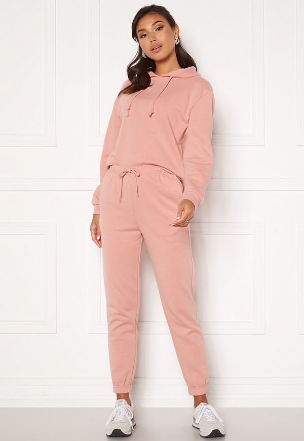 Pieces gammelrosa byxor Chilli HW Sweat Pants