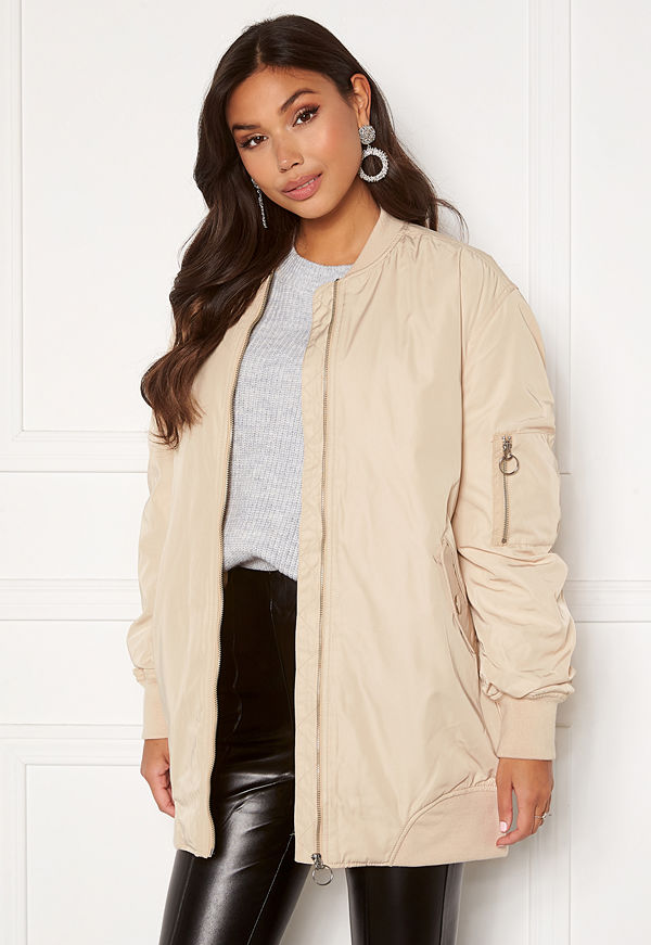 Only omönstrad bomberjacka Jenny Long Bomber