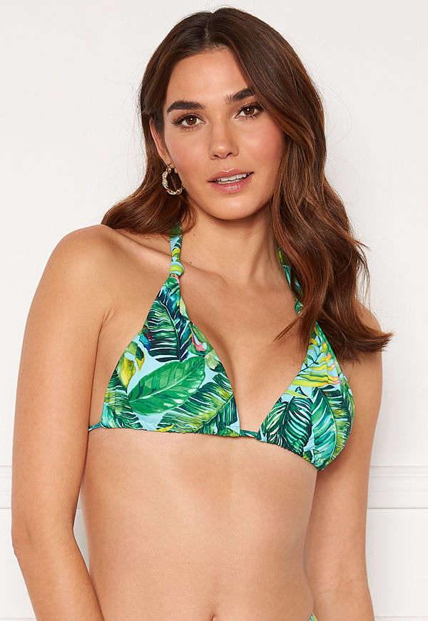 Happy Holly Rita knot halterneck