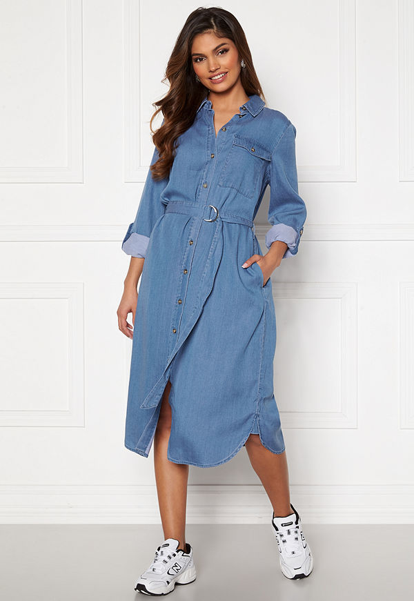 Vila Oakes Midi Shirt Dress