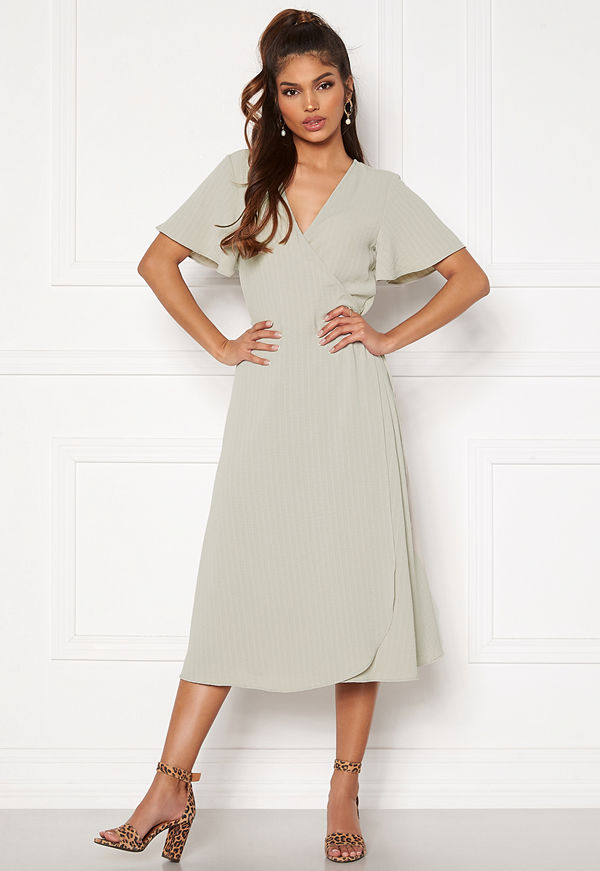 Vila Lovie S/S Wrap Midi Dress