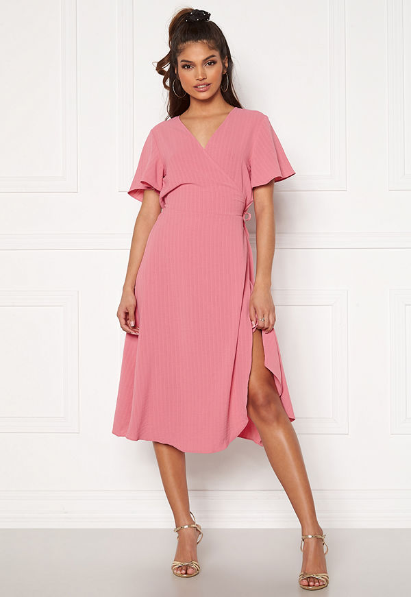 Vila Lovie S/S Wrap Midi Dress