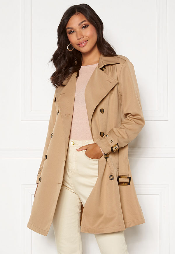 Chiara Forthi Moneglia Trench Coat Beige
