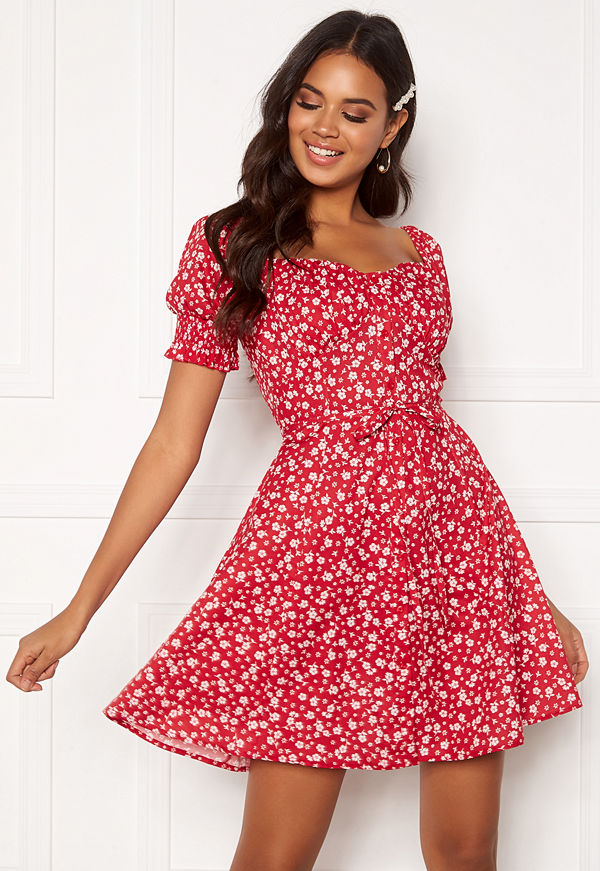 Bubbleroom Violie puff sleeve dress