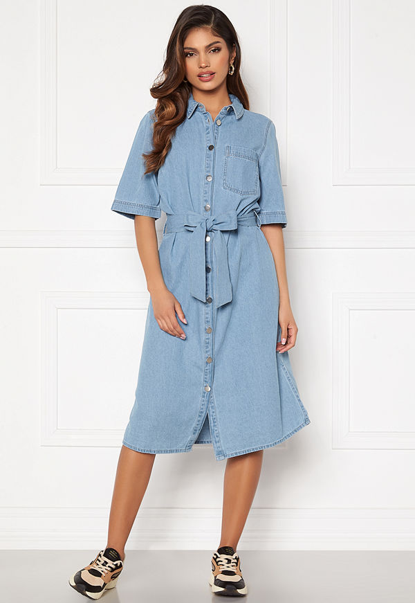 Happy Holly Cornelia denim dress Light denim