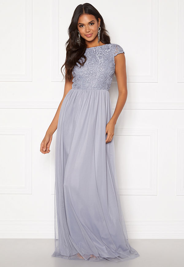 Bubbleroom Ariella prom dress Dusty blue
