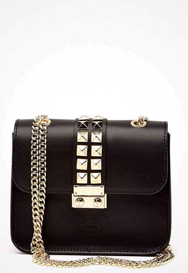 LYDC London svart axelväska Crossbody Bag Black