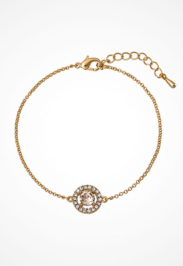 Lily and Rose armband Miss Miranda Bracelet Light Silk/gold