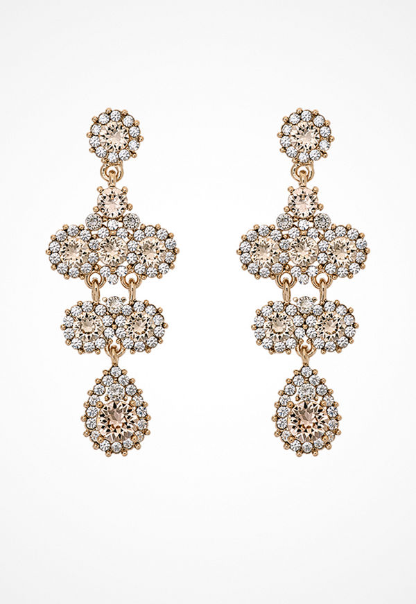 Lily and Rose örhängen Miss Kate Earrings Champagne/gold