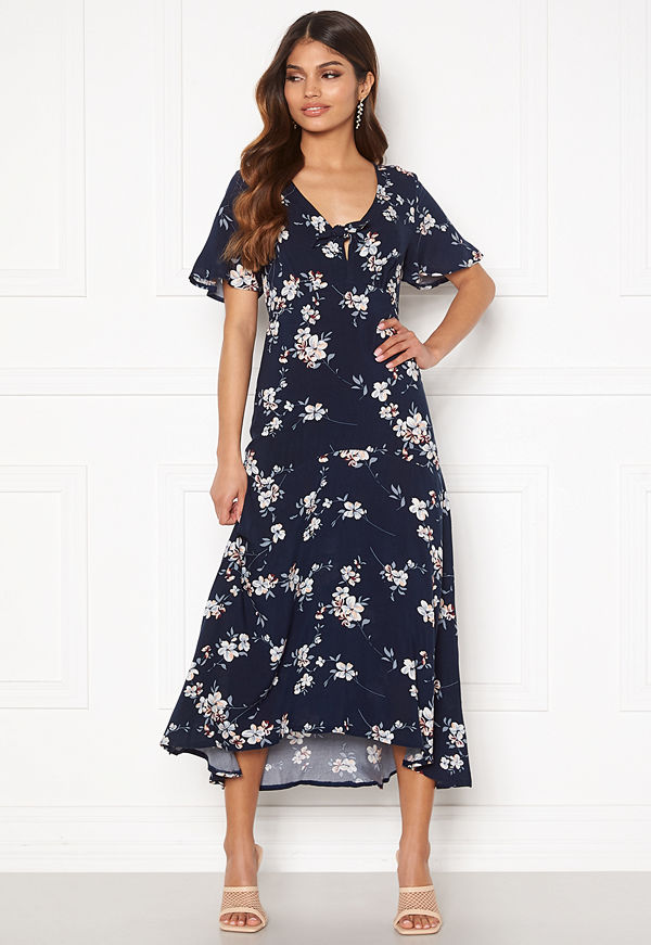 Happy Holly Therese dress Dark blue / Floral