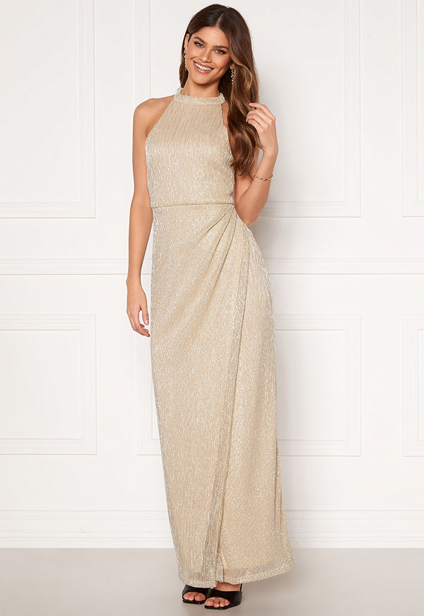 Moments New York Alice Lurex Gown Gold-coloured