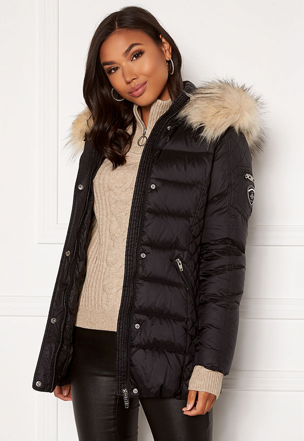ROCKANDBLUE Beam Mid Coat Black/Arctic