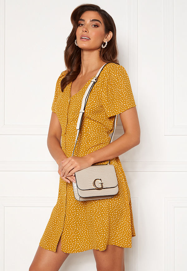 Guess axelväska Corily Convertible XBody Stone