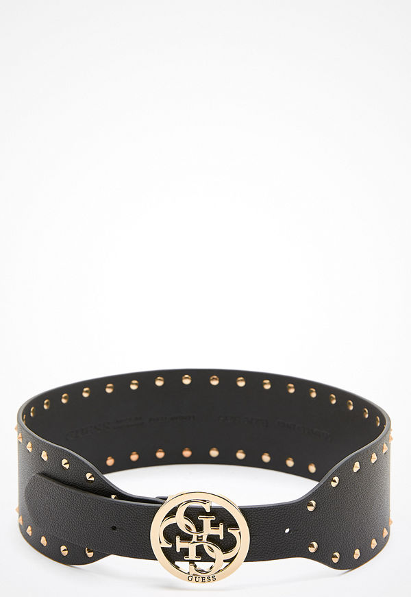 Guess Mika Soft Waist Belt Black/Gold