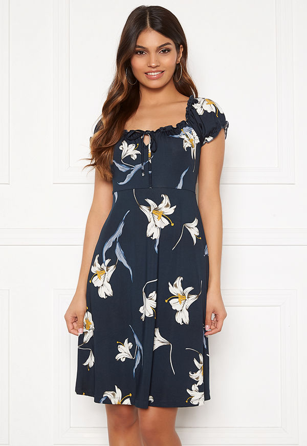 Happy Holly Tessan dress Dark blue / Patterned