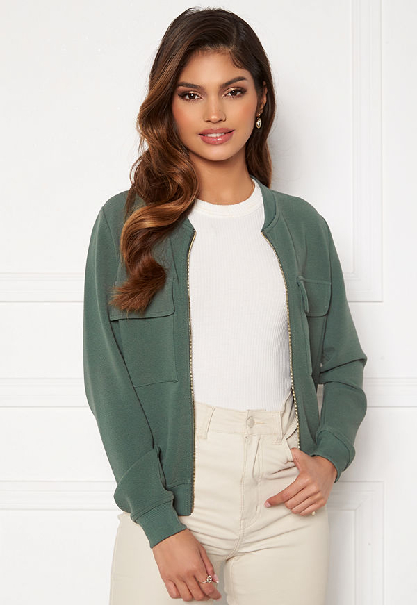 Happy Holly Maya pocket jacket Dusty green