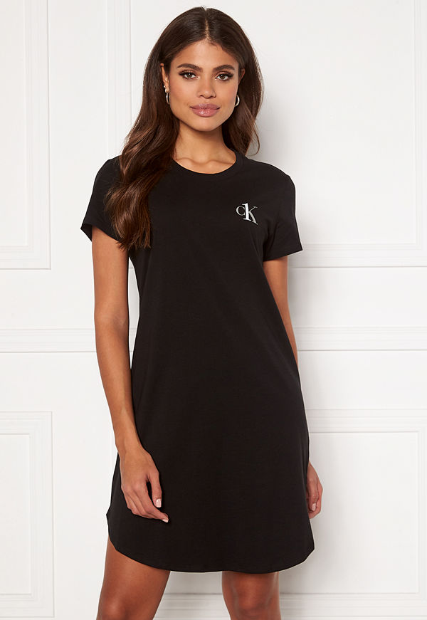 Calvin Klein S/S Nightshirt 001 Black