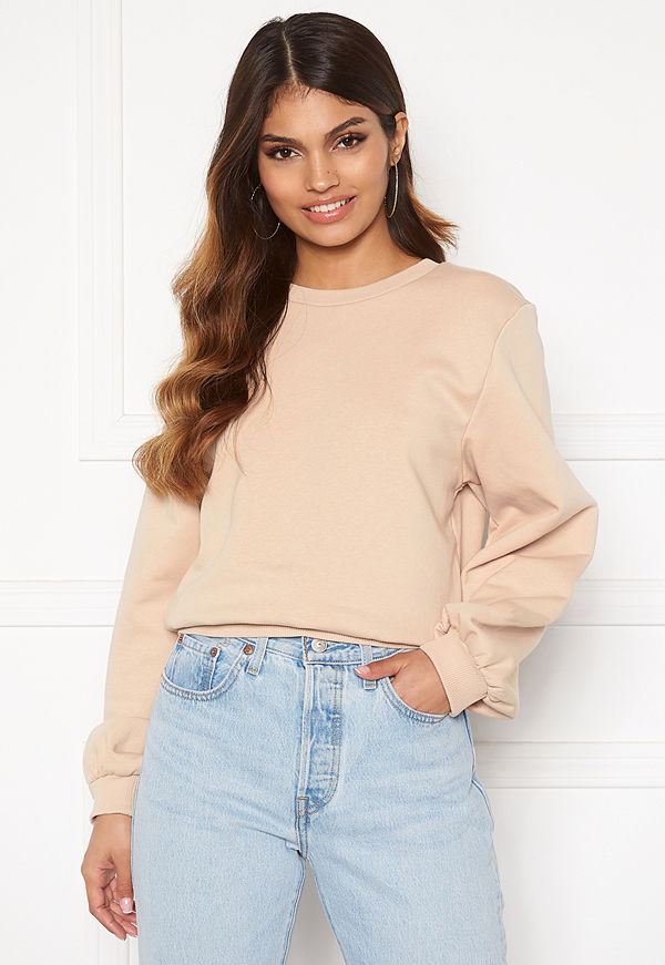 Bubbleroom Nilea sweatshirt Beige