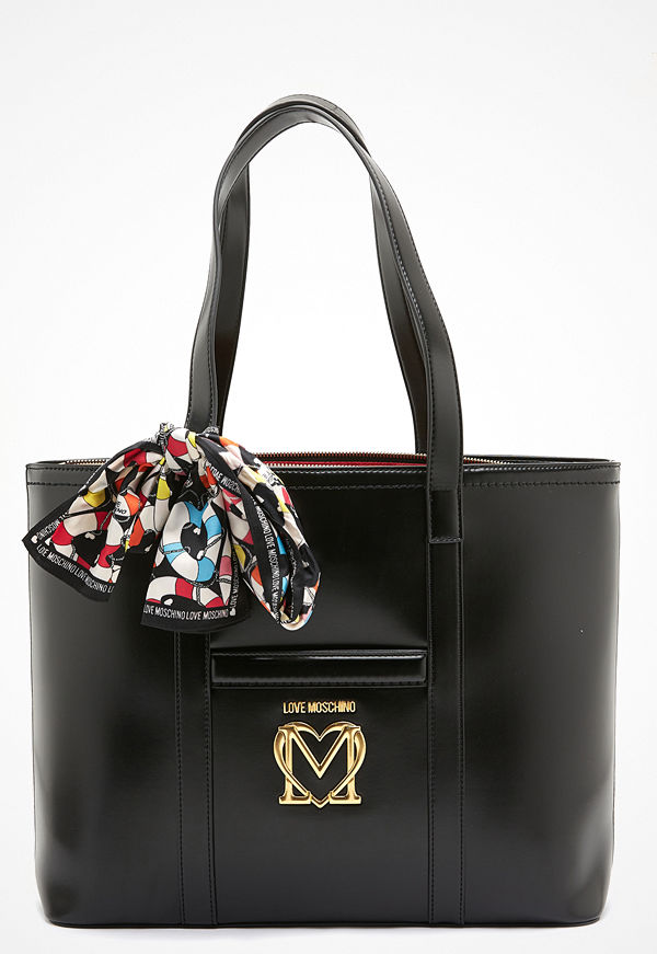 Love Moschino shopper New Love Moschino Scarf Bag 000 Black