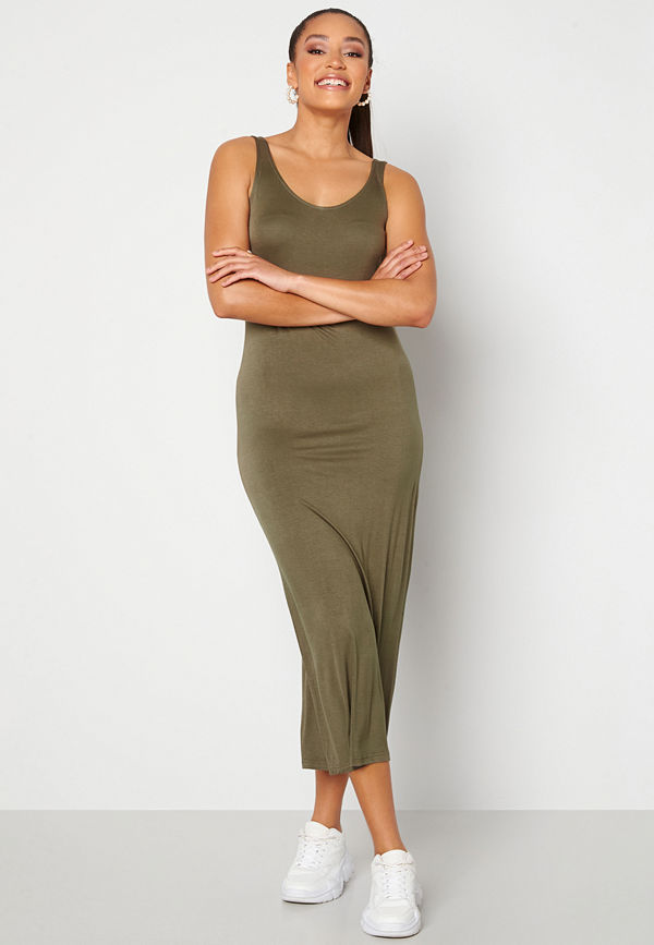 Pieces Kalli Maxi Tank Dress Sea Turtle