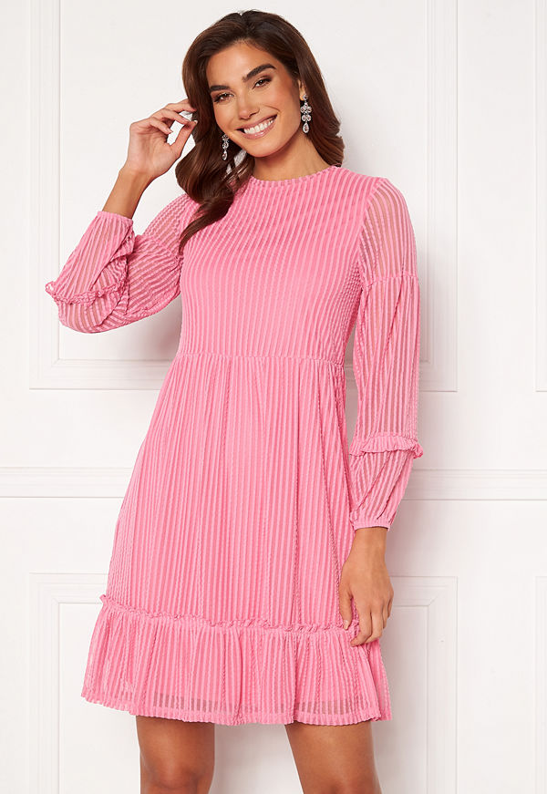 Only Naja L/S Baloon Dress Sachet Pink