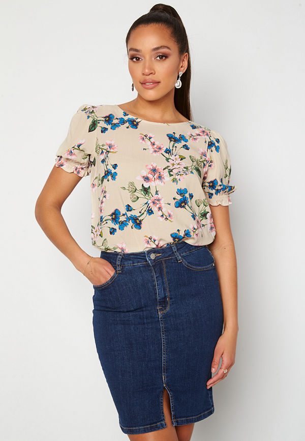 Object Paree S/S Top Sandshell / Flower