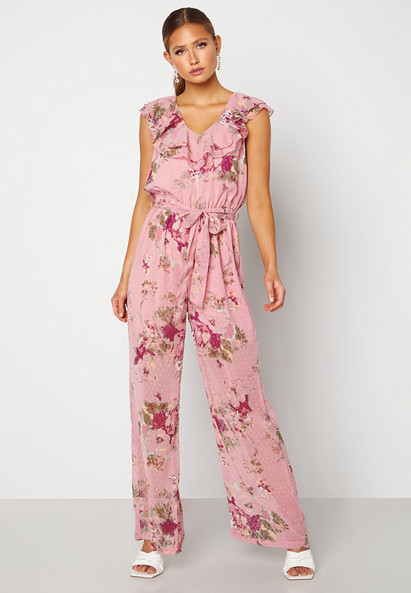 Happy Holly Scarlett Jumpsuit Pink / Floral