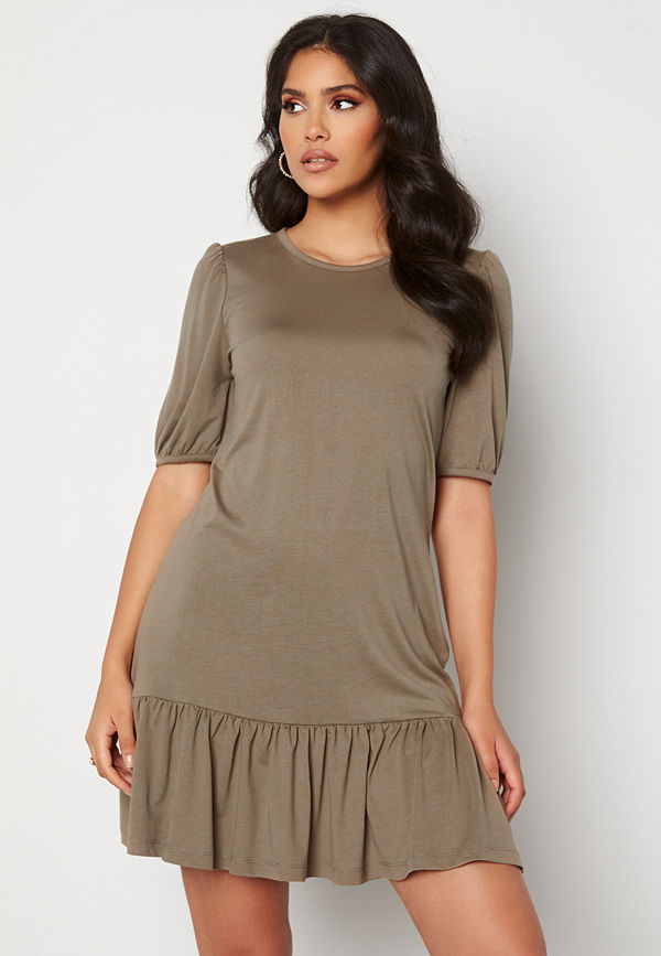 Jacqueline de Yong Urban Gabriella S/S Dress Toasted Coconut/Mela