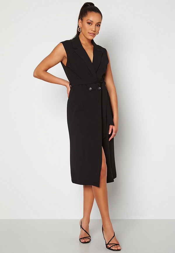 Alexandra Nilsson X Bubbleroom Vest Dress Black