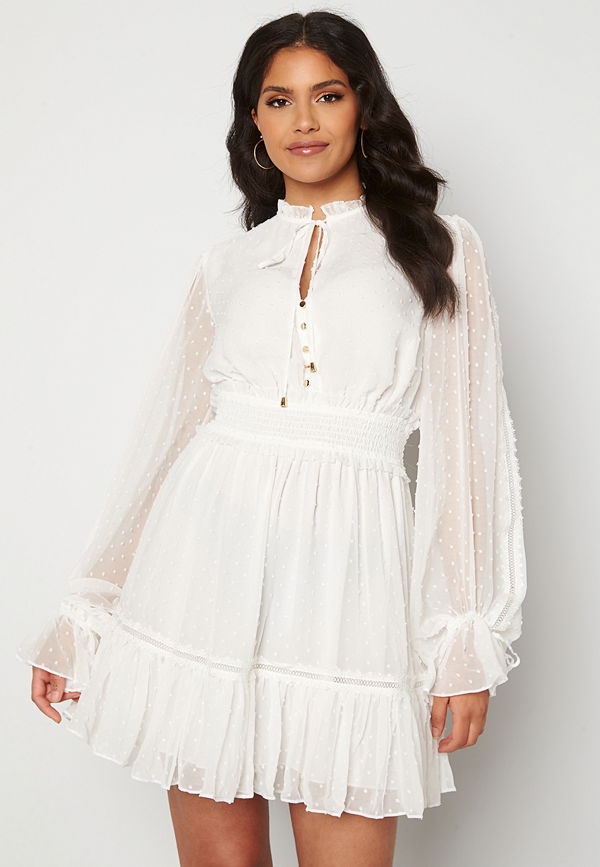 Forever New Kacey Skater Dress Porcelain