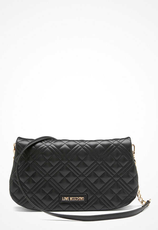 Love Moschino svart axelväska Evening Bag 000 Black