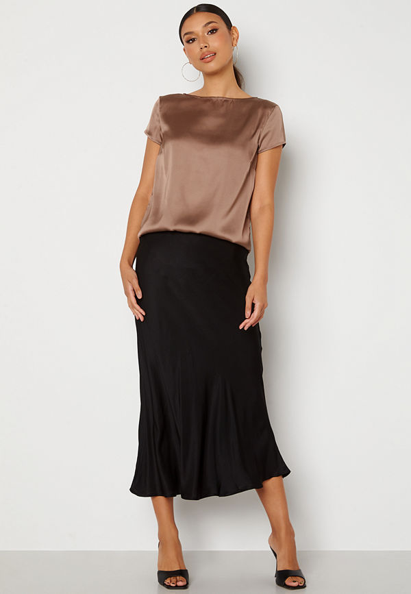 Trendyol Ronja Midi Skirt Black