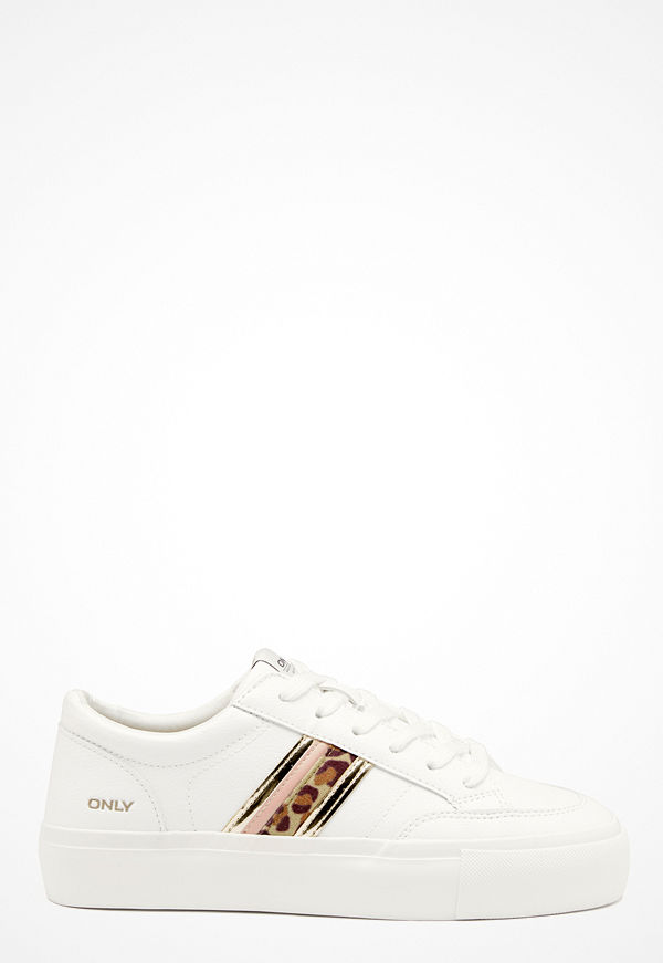 Only Liv PU Side Panel Sneaker White