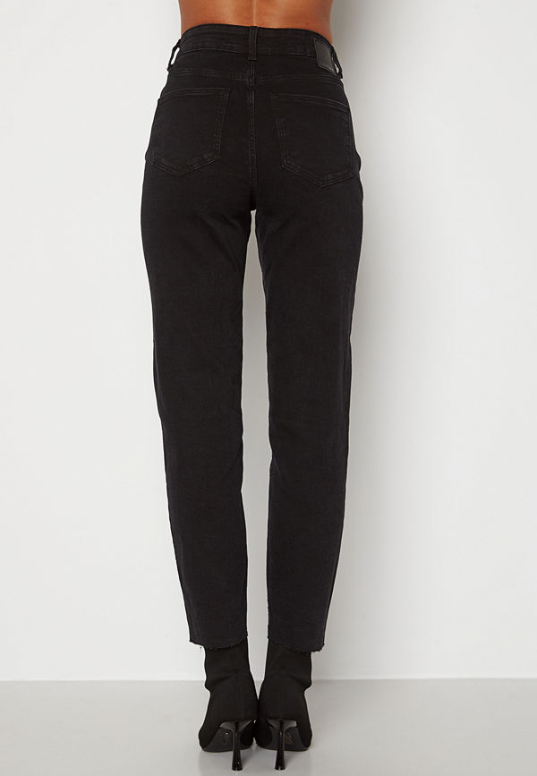 Pieces Luna Straight MW Ankel Black