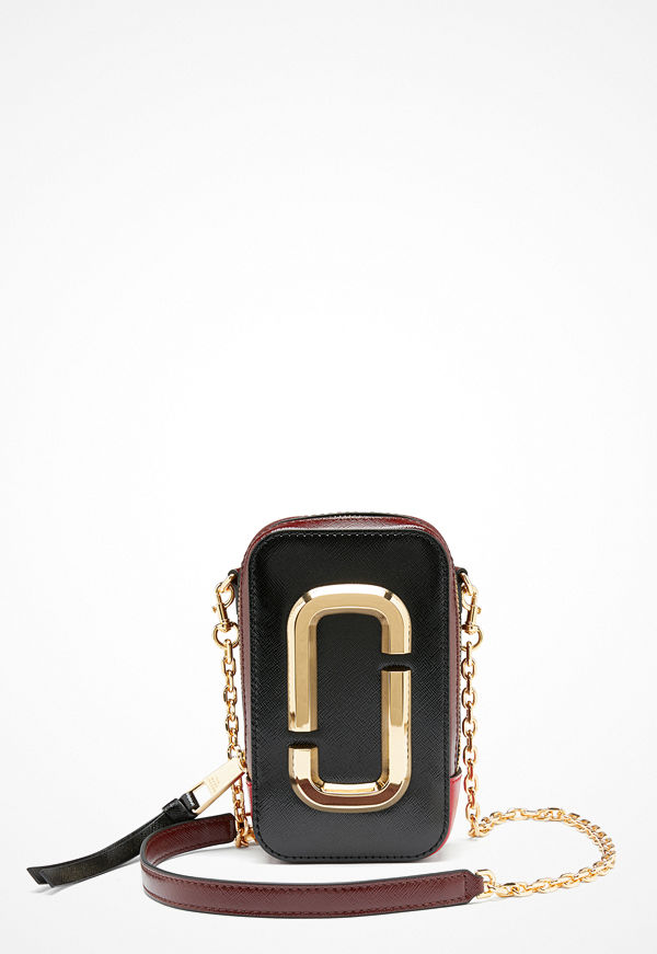 The Marc Jacobs axelväska The Hot Shot 011 Black/Red