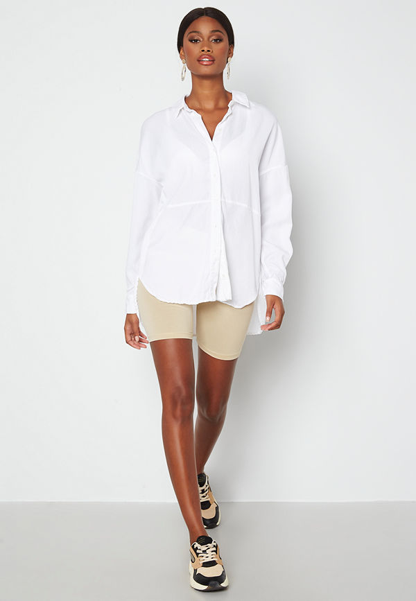 Happy Holly Sofia short leggings Light beige