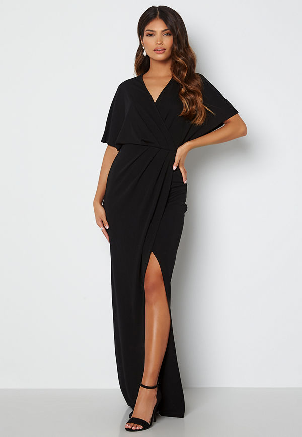 Bubbleroom Occasion Selena maxi dress Black