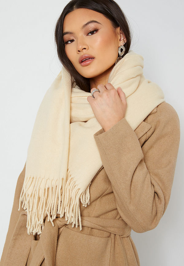 Pieces Jira Wool Scarf Birch