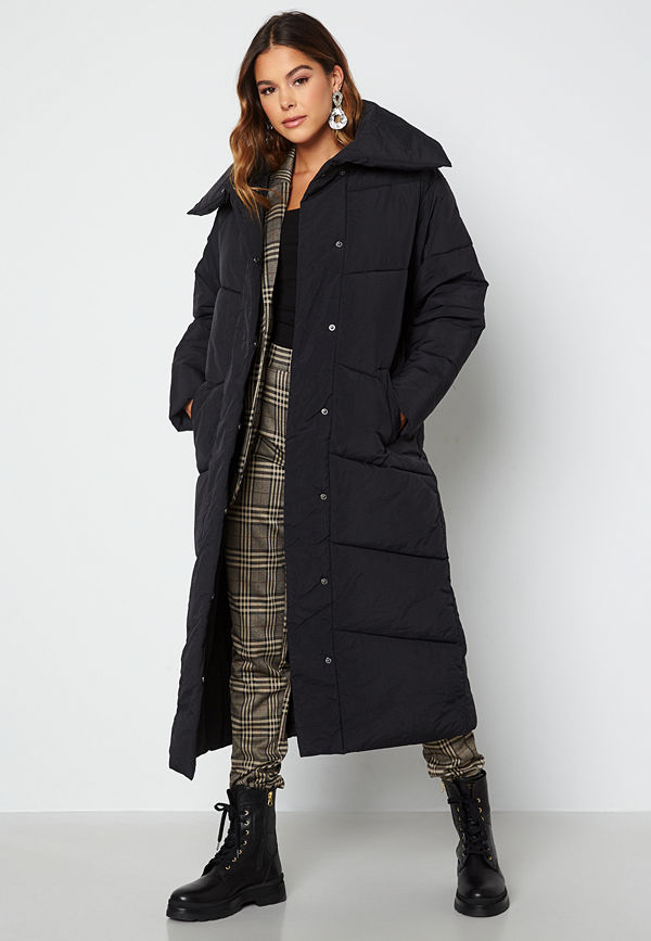 Vila Louisa Padded Coat Black